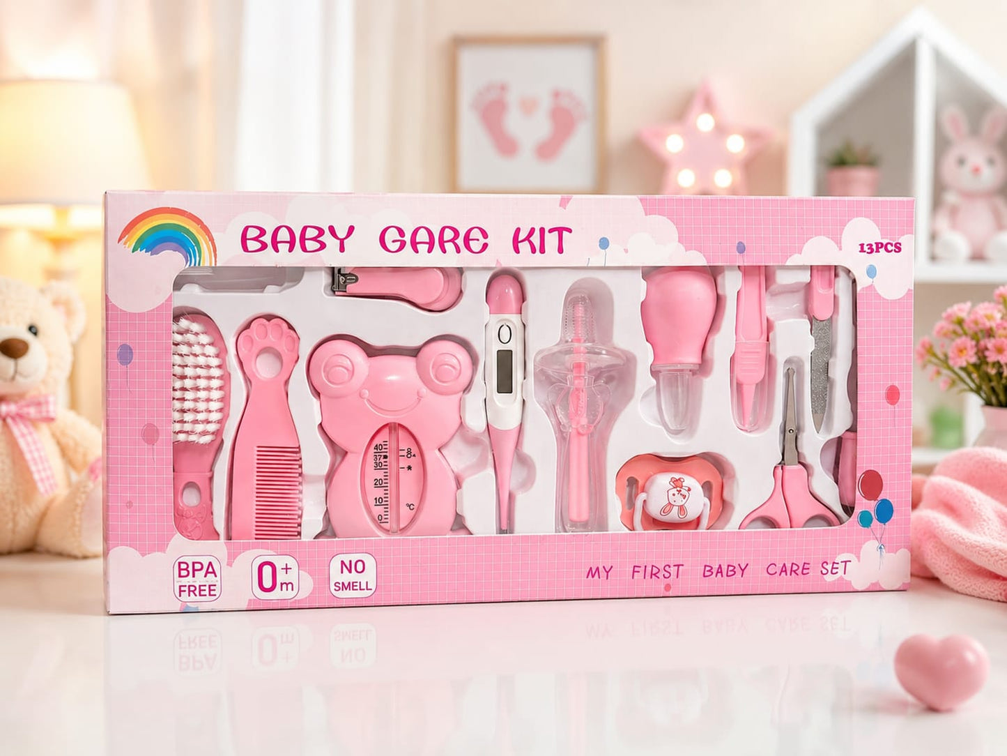Nurtling 13-Piece Essential Baby Care Kit for Newborns